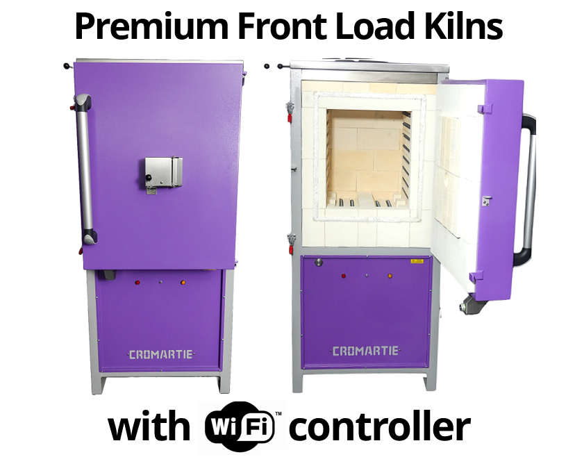 CFL Premium Front Loading Kilns With Wifi Controller, Front Loader ...